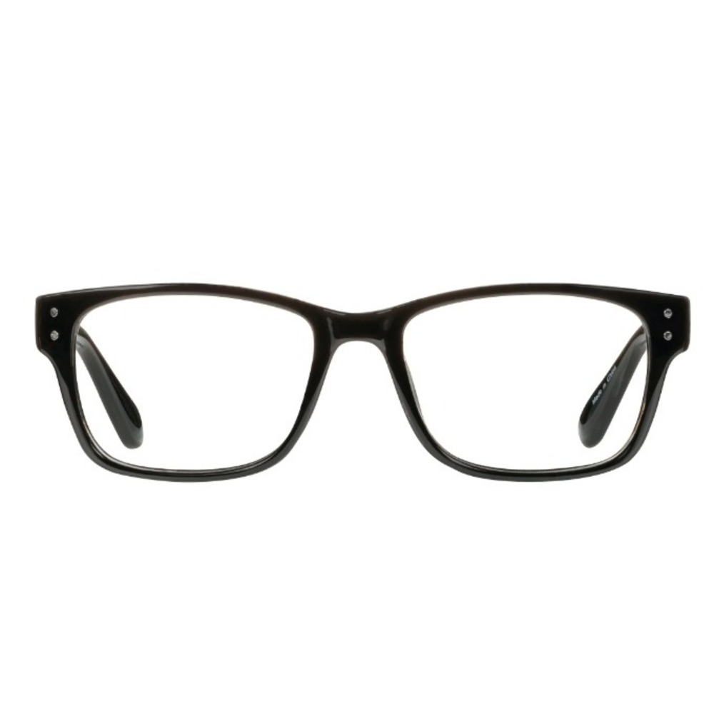 3 Pairs M+ Readers Oliver Black Rectangular Reading Glasses +1.00‎ UV Protection